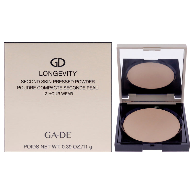 GA-DE Longevity Second Skin Pressed Powder 12H - 506 Light Medium by GA-DE for Women - 0.39 oz Powder