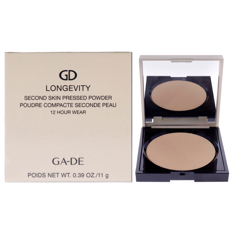 GA-DE Longevity Second Skin Pressed Powder 12H - 507 Medium by GA-DE for Women - 0.39 oz Powder