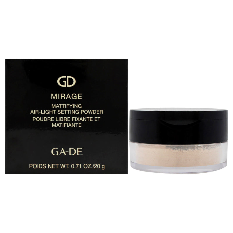 GA-DE Mirage Matifying Air-Light Setting Powder by GA-DE for Women - 0.71 oz Powder