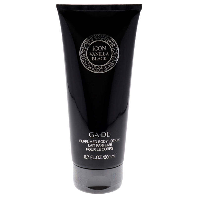 GA-DE Icon Vanilla Black Perfumed Body Lotion by GA-DE for Women - 6.7 oz Body Lotion