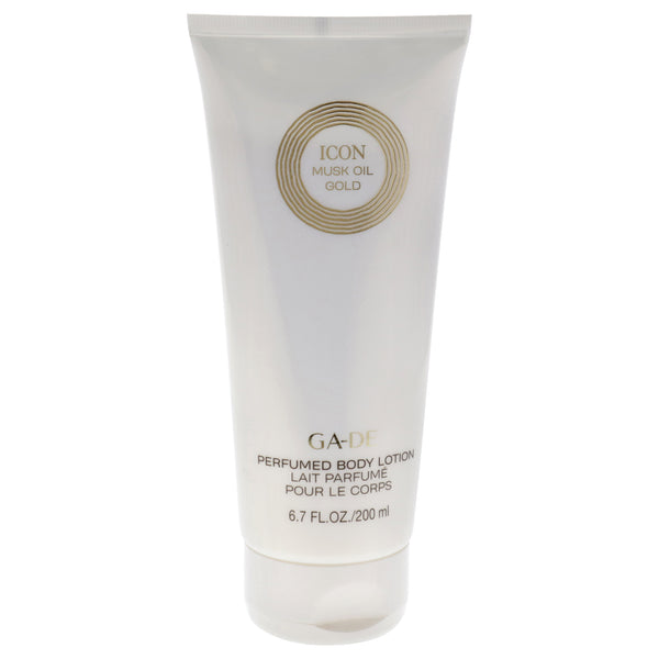 GA-DE Icon Musk Oil Gold Perfumed Body Lotion by GA-DE for Women - 6.7 oz Body Lotion