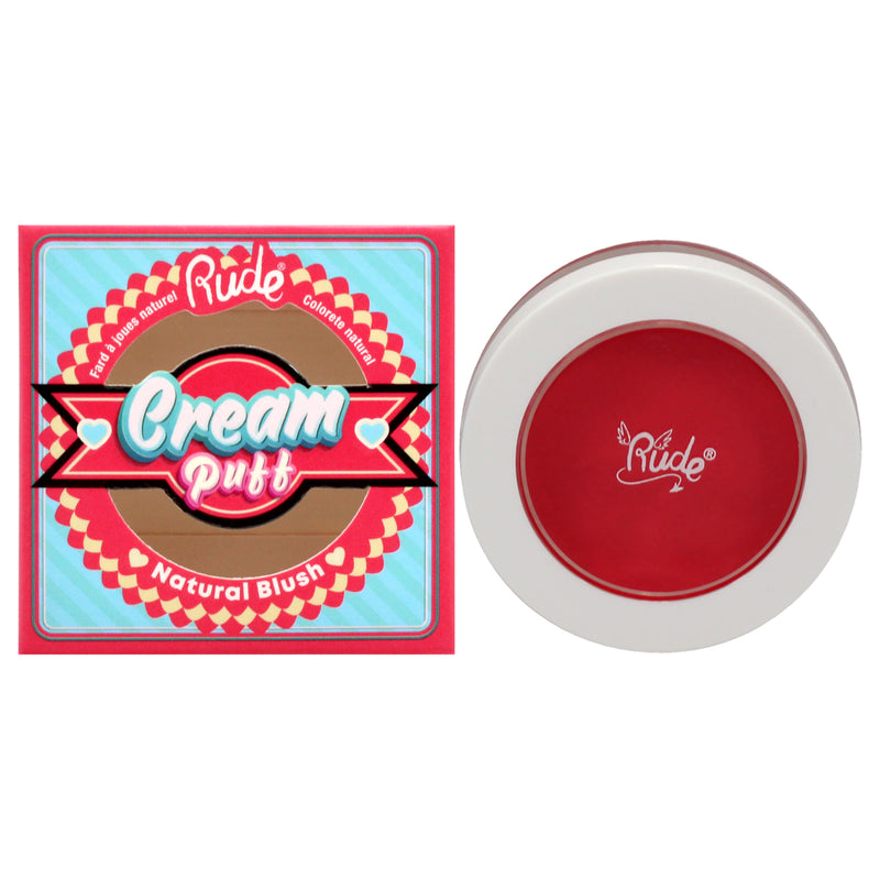 Rude Cosmetics Cream Puff Natural Blush - 21041 Cake Pop by Rude Cosmetics for Women - 0.21 oz Blush