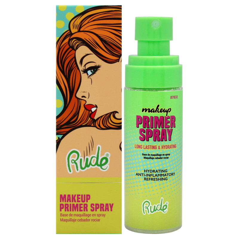 Rude Cosmetics Makeup Primer Spray by Rude Cosmetics for Women - 2.028 oz Primer