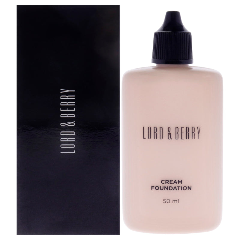 Lord and Berry Cream Fluid Foundation - 8617 Fair Ivory by Lord and Berry for Women - 1.69 oz Foundation