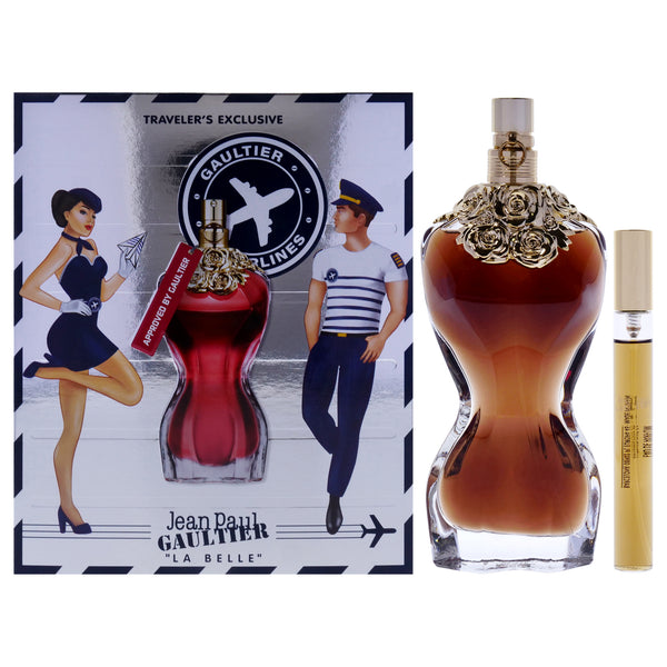 Jean Paul Gaultier La Belle by Jean Paul Gaultier for Women - 2 Pc Gift Set 3.4oz EDP Spray, 0.34oz EDP Spray