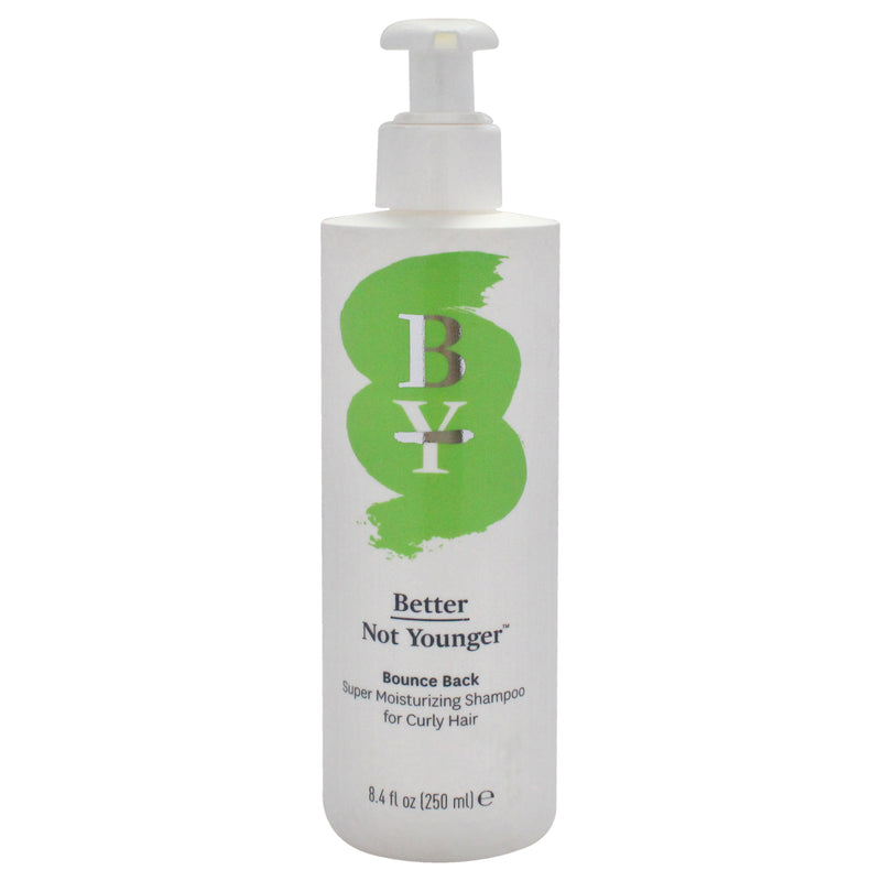 Better Not Younger Bounce Back Super Moisturizing Shampoo by Better Not Younger for Unisex - 8.4 oz Shampoo