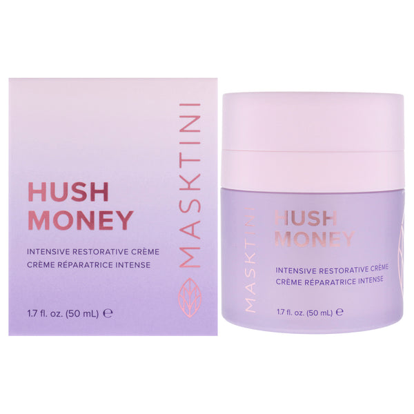 Masktini Hush Money Intensive Restorative Creme by Masktini for Women - 1.7 oz Cream