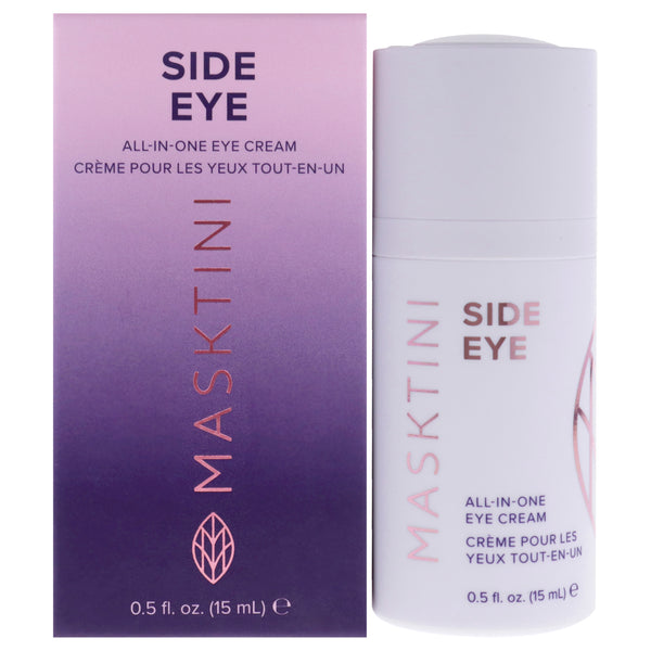 Masktini Side Eye All-In-One Eye Cream by Masktini for Women - 0.5 oz Cream