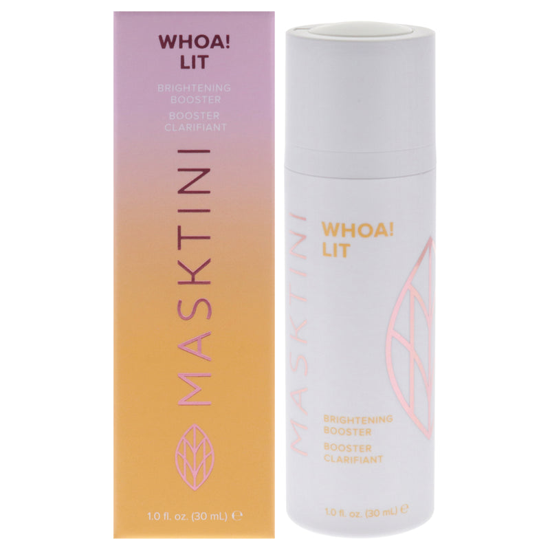 Whoa! Lit Brightening Booster by Masktini for Women - 1 oz Booster