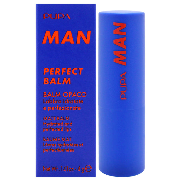 Pupa Milano Perfect Balm Matt Balm - 001 by Pupa Milano for Men - 0.14 oz Balm