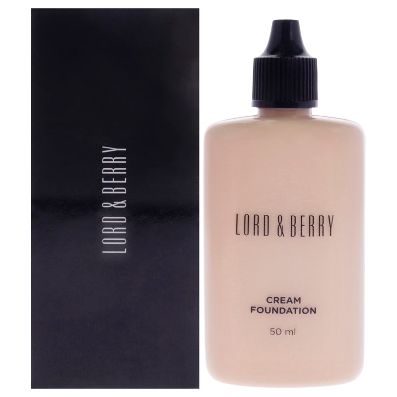 Lord and Berry Cream Fluid Foundation - 8619 Almond by Lord and Berry for Women - 1.69 oz Foundation