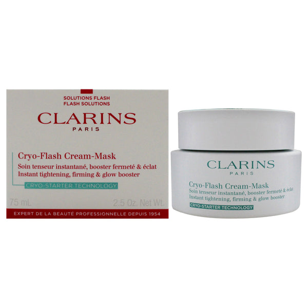 Clarins Cryo-Flash Cream Mask by Clarins for Women - 2.5 oz Mask