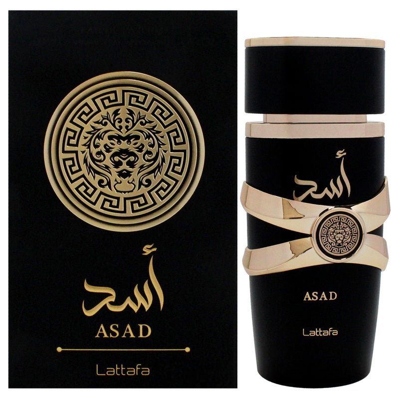 Lattafa Asad by Lattafa for Women - 3.4 oz EDP Spray