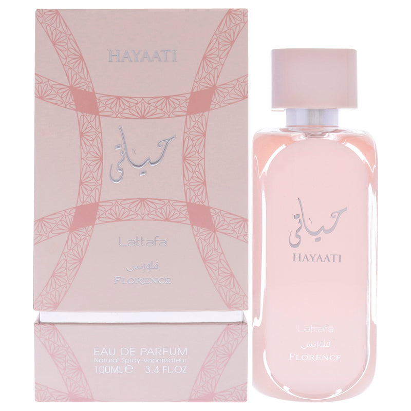 Lattafa Hayaati Florence by Lattafa for Women - 3.4 oz EDP Spray