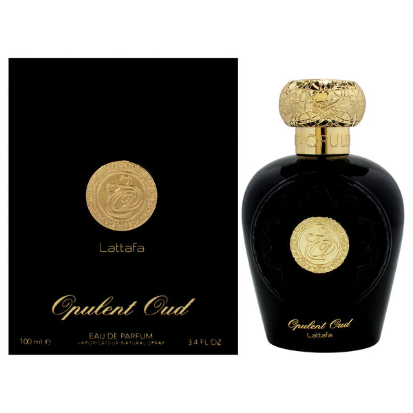 Lattafa Opulent Oud by Lattafa for Men - 3.4 oz EDP Spray