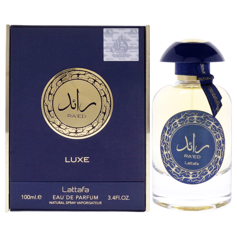 Lattafa Raed Luxe Gold by Lattafa for Men - 3.4 oz EDP Spray