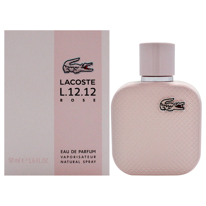 Lacoste Lacoste Eau De L.12.12 Rose by Lacoste for Women - 1.6 oz EDP Spray