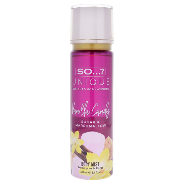 So…? Unique Body Mist - Vanilla Candy by So…? for Women - 5.1 oz Body Mist