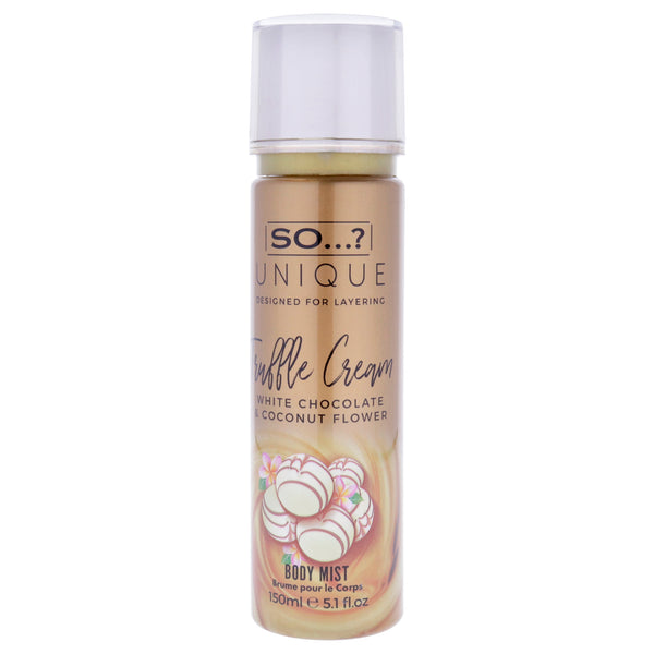 So…? Unique Body Mist - Truffle Cream by So…? for Women - 5.1 oz Body Mist