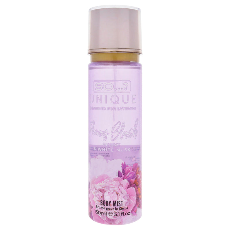 So…? Unique Body Mist - Peony Blush by So…? for Women - 5.1 oz Body Mist