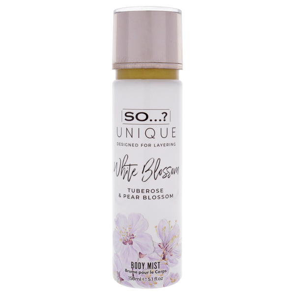 So…? Unique Body Mist - White Blossom by So…? for Women - 5.1 oz Body Mist