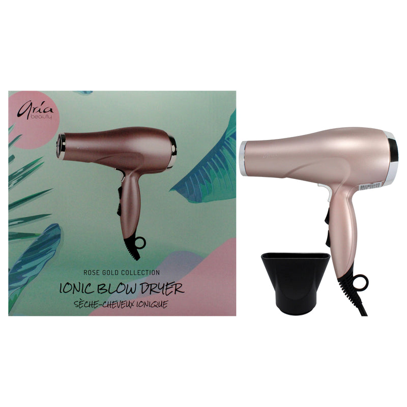 Aria Beauty Iconic Blow Dryer - Rose Gold by Aria Beauty for Women - 1 Pc Hair Dryer