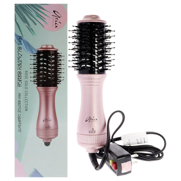 Aria Beauty Mini Blowdry Brush - Rose Gold by Aria Beauty for Women - 1 Pc Brush