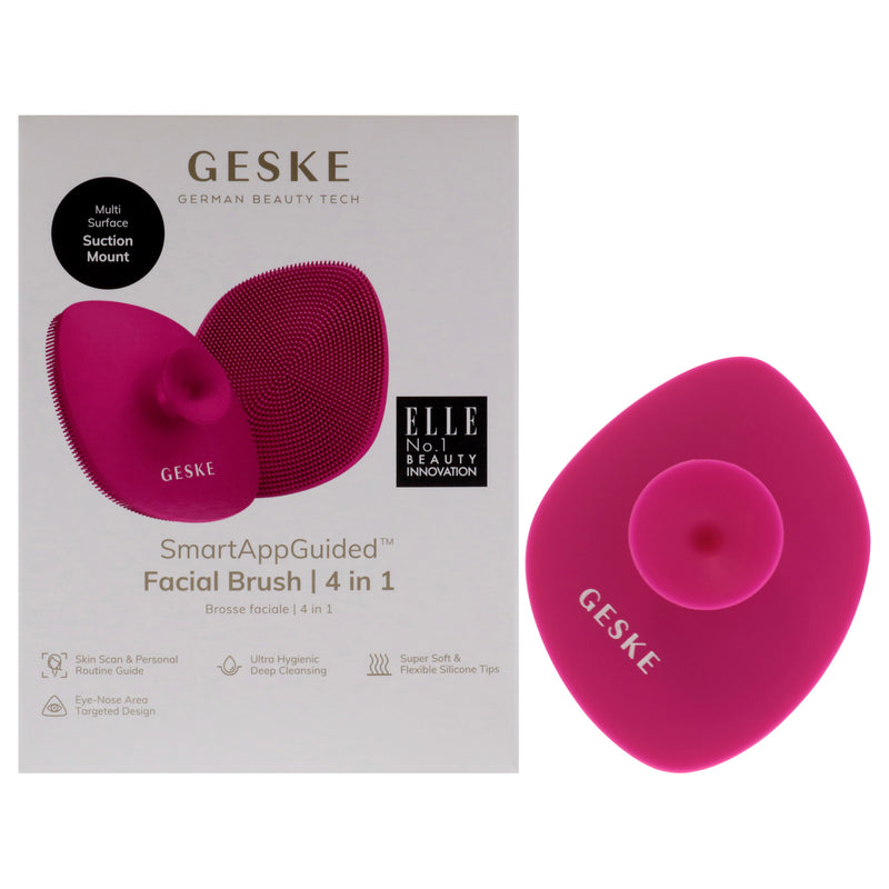 Geske Facial Brush 4 in 1 - Magenta by Geske for Women - 1 Pc Brush