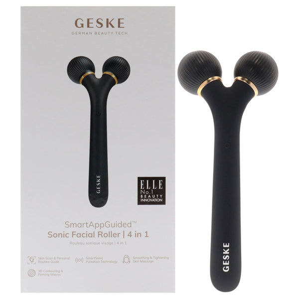 Geske Sonic Facial Roller 4 in 1 - Gray by Geske for Women - 1 Pc Roller