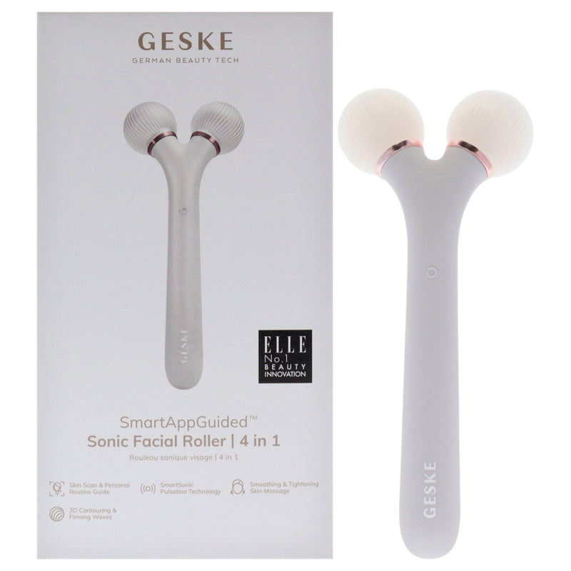 Geske Sonic Facial Roller 4 in 1 - Starlight by Geske for Women - 1 Pc Roller