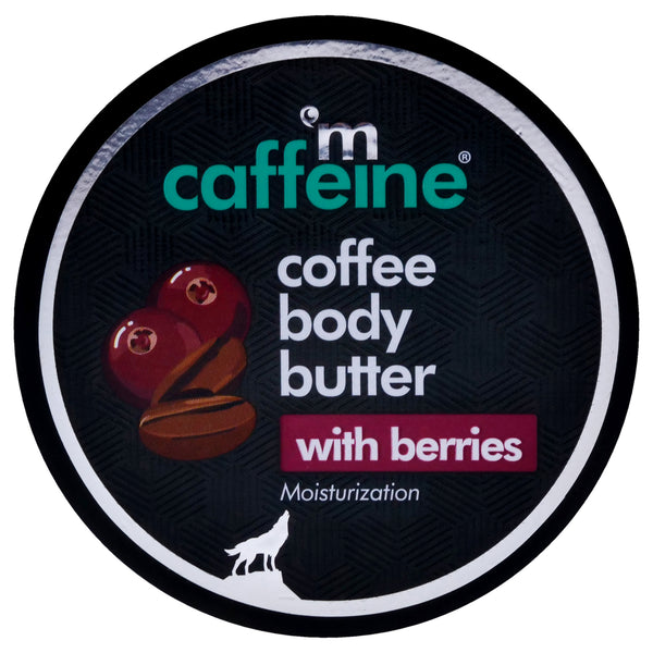 mCaffeine Coffee Body Butter - Berries by mCaffeine for Unisex - 3.5 oz Moisturizer