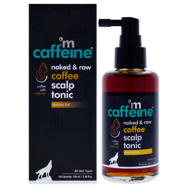 mCaffeine Naked and Raw Coffee Scalp Tonic by mCaffeine for Unisex - 3.38 oz Toner