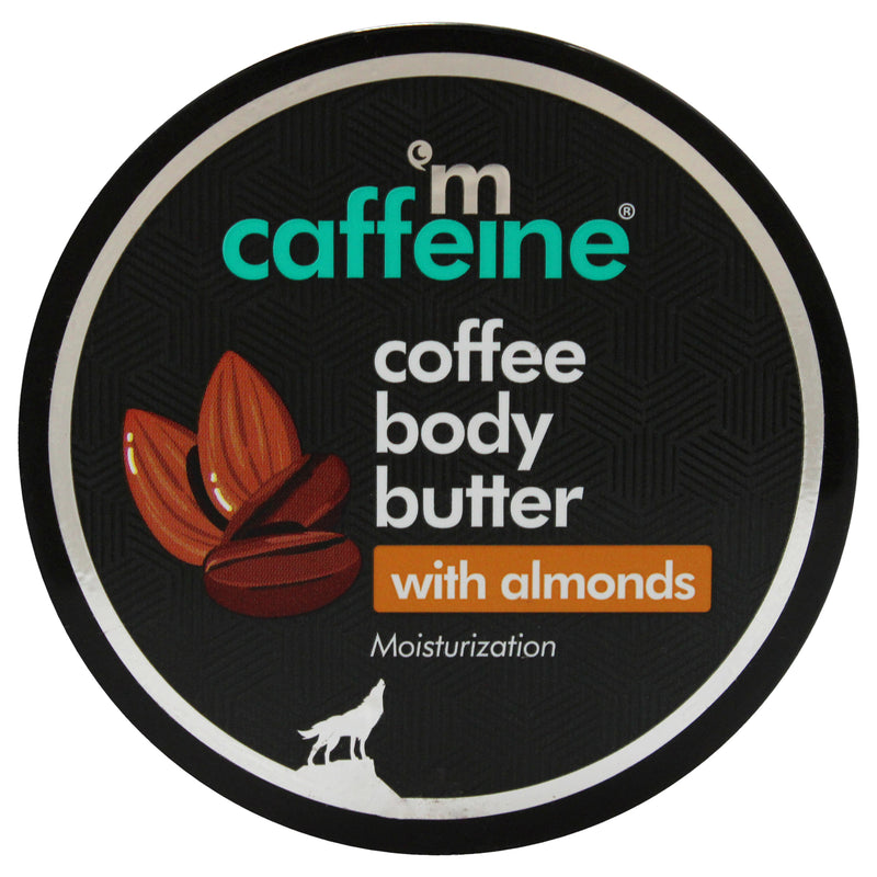 mCaffeine Coffee Body Butter with Almonds by mCaffeine for Unisex - 3.5 oz Body Butter