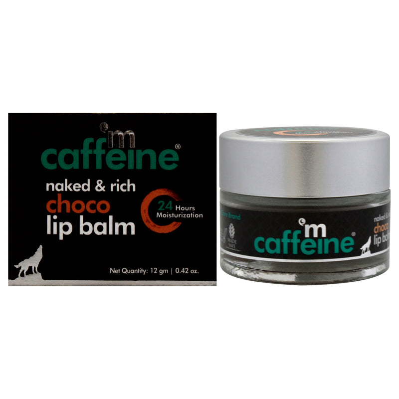 mCaffeine Naked and Rich Choco Lip Balm by mCaffeine for Unisex - 0.42 oz Lip Balm