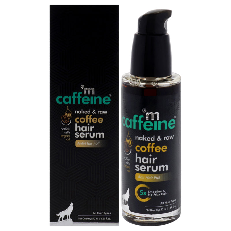 mCaffeine Naked and Raw Coffee Hair Serum - Argan Oil by mCaffeine for Unisex - 1.69 oz Serum