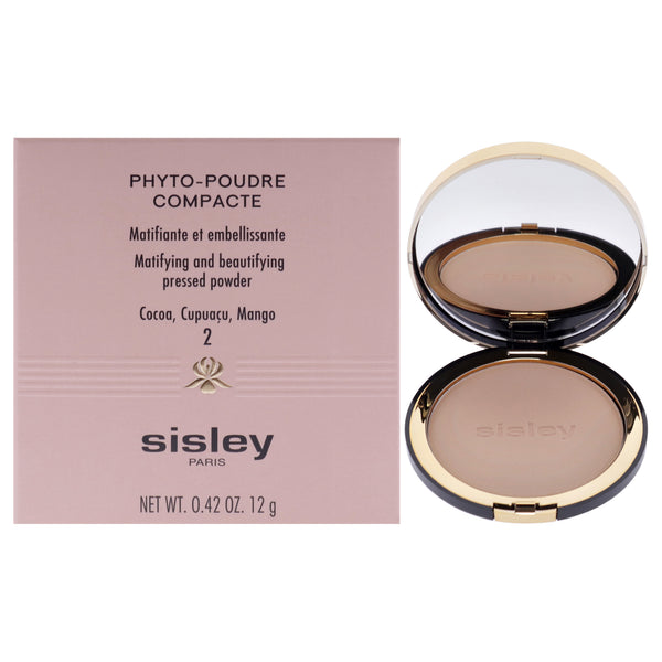 Sisley Phyto Poudre Compact - 2 Natural by Sisley for Women - 0.42 oz Powder