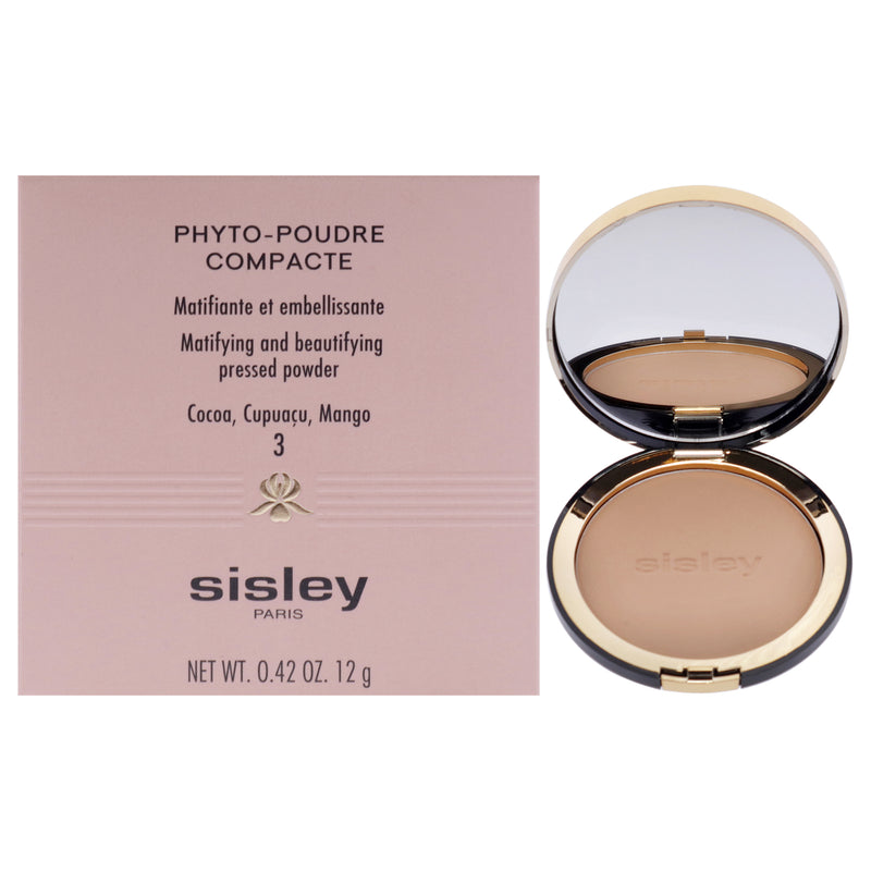 Sisley Phyto Poudre Compact - 3 Sandy by Sisley for Women - 0.42 oz Powder