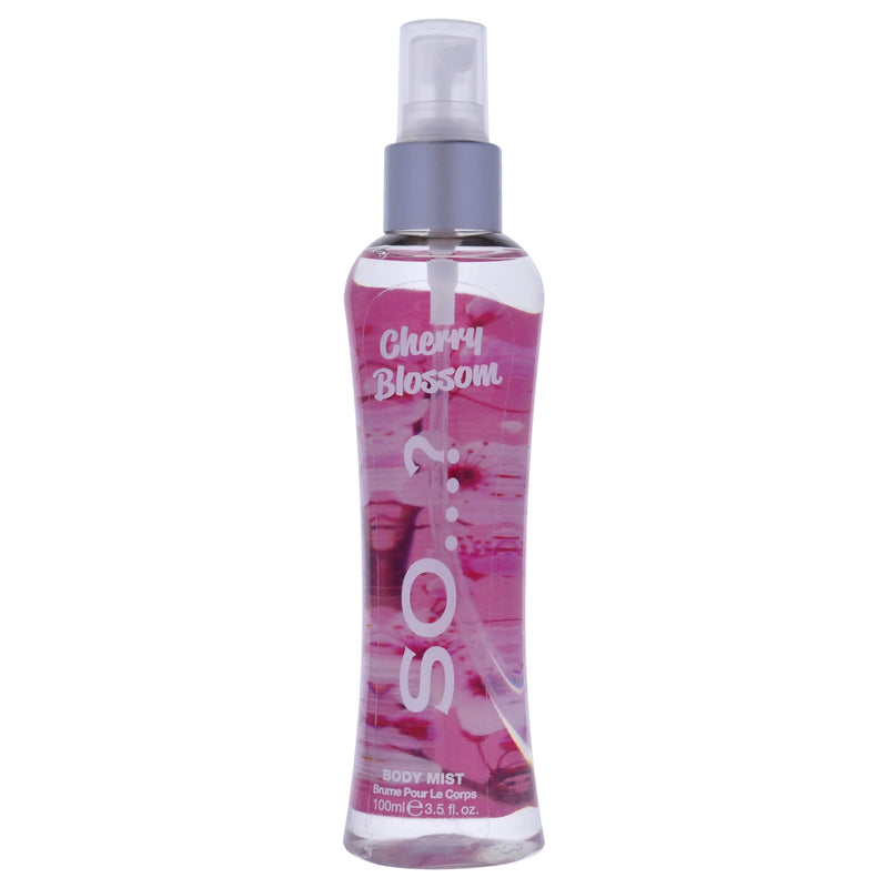 So…? Cherry Blossom Body Mist by So…? for Women - 3.5 oz Body Mist