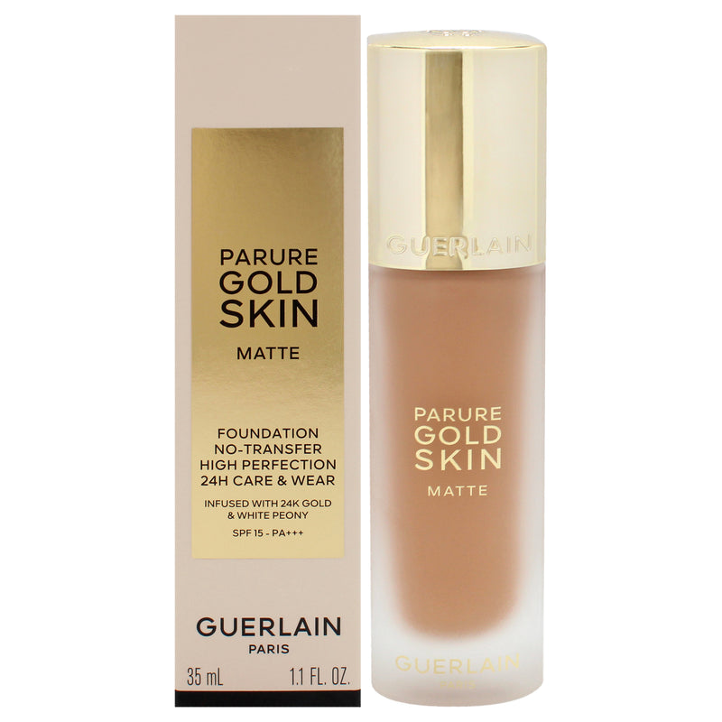 Guerlain Parure Gold Skin Matte 24H Wear No-Transfer Foundation SPF 15 - 4N Neutral by Guerlain for Women - 1.1 oz Foundation