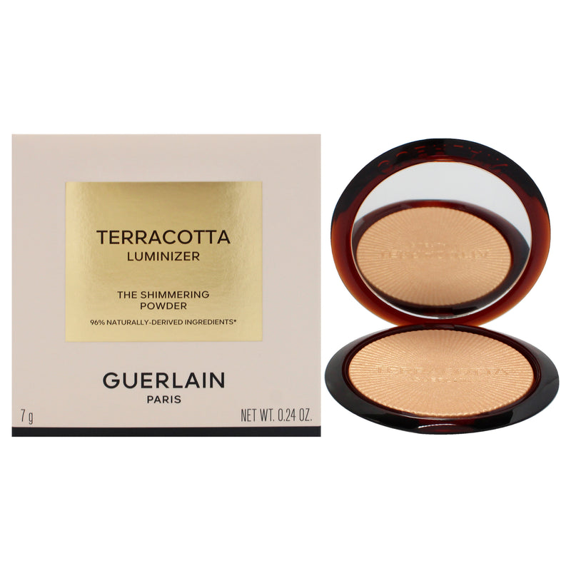 Guerlain Terracotta Luminizer The Shimmering Powder - 01 Warm Gold by Guerlain for Women - 0.24 oz Powder