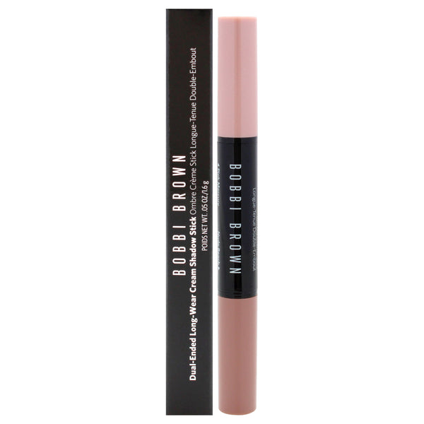 Bobbi Brown Dual-Ended Long-Wear Cream Shadow Stick - Pink Mercury Nude Beach by Bobbi Brown for Women - 0.05 oz Eye Shadow