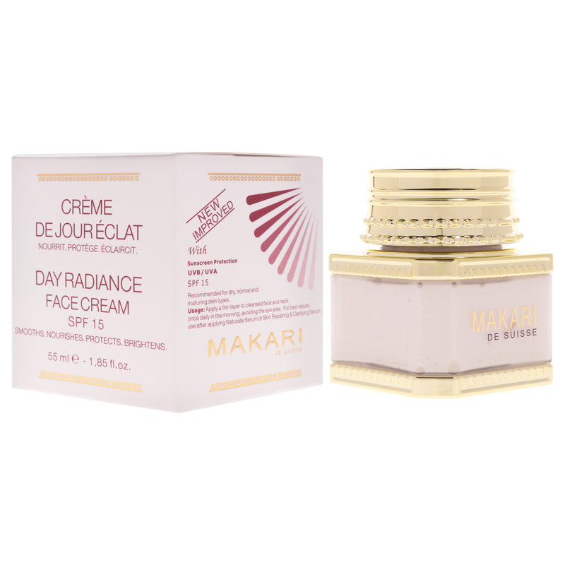 Makari Day Radiance Face Cream SPF 15 by Makari for Women - 1.85 oz Cream