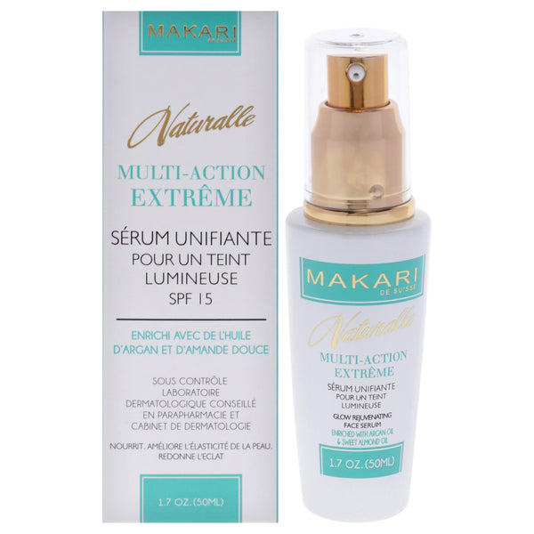 Makari Multi-Action Extreme Glow Revitalizing Face Serum SPF 15 by Makari for Women - 1.7 oz Serum
