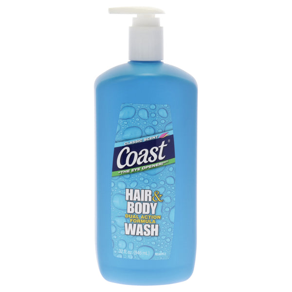 Coast Hair and Body Wash - Classic Scent by Coast for Unisex - 32 oz Body Wash