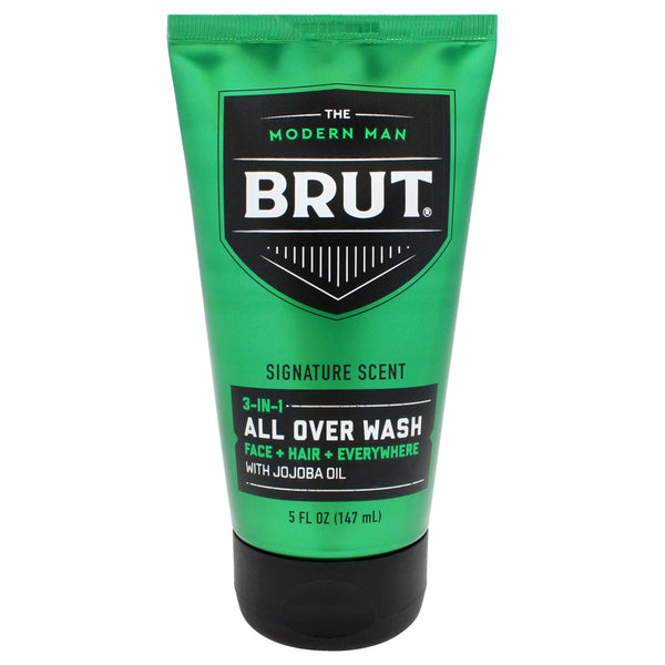 Brut Signature Scent 3 In 1 All Over Wash by Brut for Men - 5 oz Body Wash