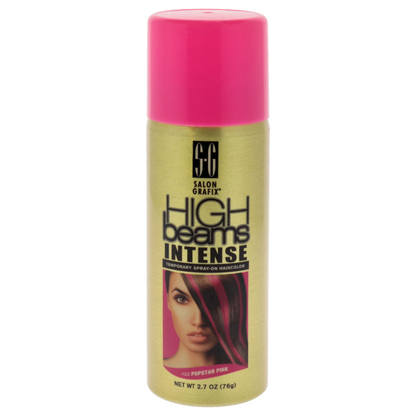 Salon Grafix High Beams Intense Temporary Spray - 22 Popstar Pink by Salon Grafix for Unisex - 2.7 oz Hair Color