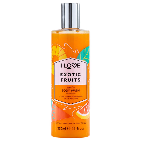 I Love Cosmetics Scented Body Wash - Exotic Fruit by I Love Cosmetics for Women - 11.8 oz Body Wash