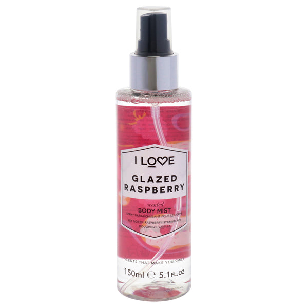 I Love Cosmetics Scented Body Mist - Glazed Raspberry by I Love Cosmetics for Women - 5.1 oz Body Mist