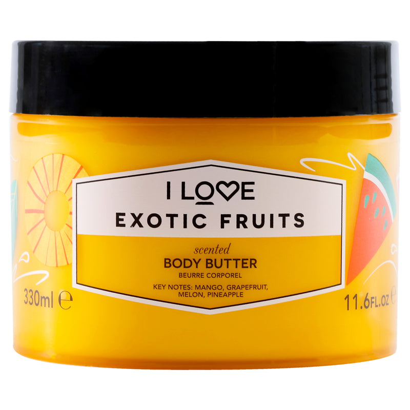 I Love Cosmetics Scented Body Butter - Exotic Fruit by I Love Cosmetics for Women - 11.6 oz Body Butter