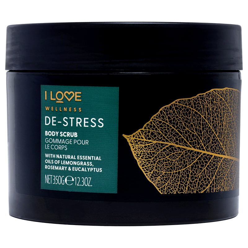 I Love Cosmetics Wellness Body Scrub - De-Stress by I Love Cosmetics for Women - 12.3 oz Body Scrub